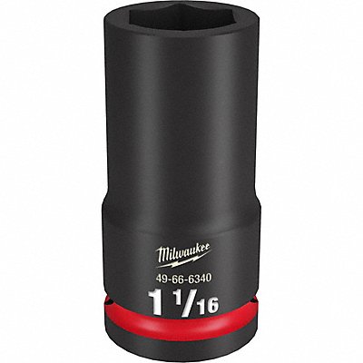 MILWAUKEE 49666340 Deep Impact Socket Steel 1 1/16
