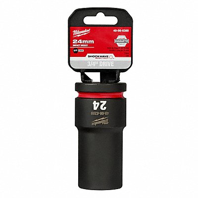 MILWAUKEE 49666399 Deep Impact Socket Steel 24 mm