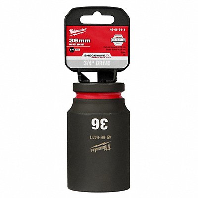 MILWAUKEE 49666411 Deep Impact Socket Steel 36 mm
