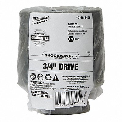 MILWAUKEE 49666425 Deep Impact Socket Steel 50 mm