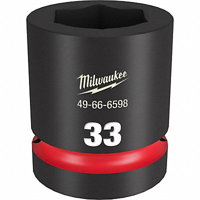 MILWAUKEE 49666598 Standard Impact Socket Steel 33 mm
