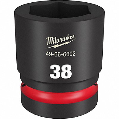 MILWAUKEE 49666602 Standard Impact Socket Steel 38 mm