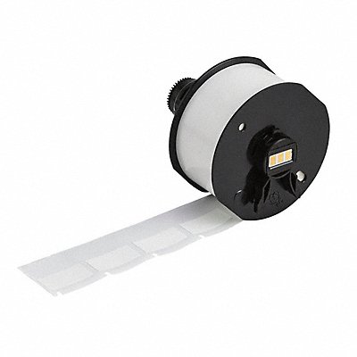 BRADY A621427 Label Roll White Vinyl 3/4 H 1/2 W