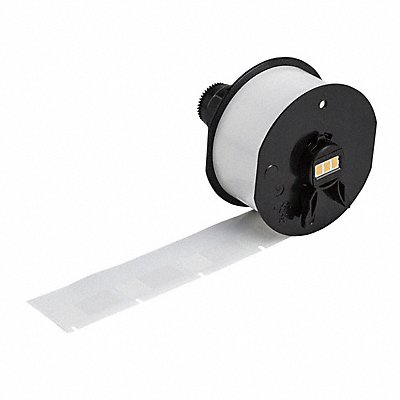 BRADY A6213499 Precut Label Roll White Matte 1 H 1 W