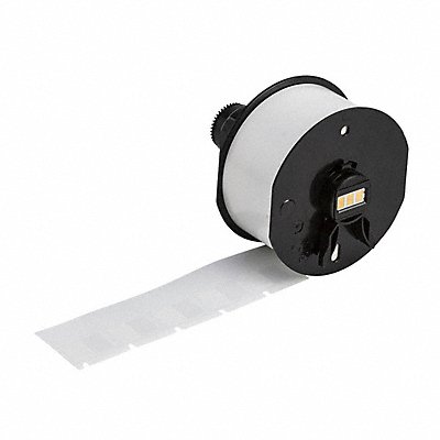 BRADY A623427 Label Roll White Vinyl 1-1/4 H 1 W