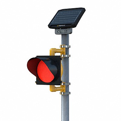 TAPCO 600591 Traffic Beacon Red Yellow Polycarbonate