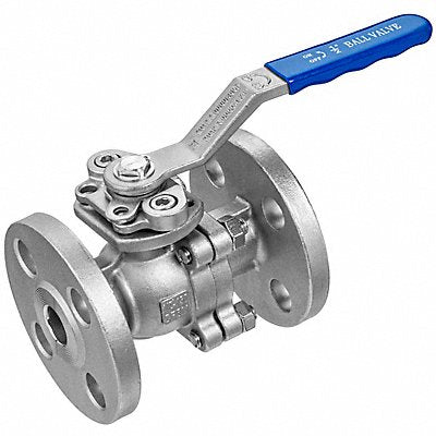 USA INDUSTRIALS ZUSAValve178 Manual 2-Way Ball Valve Flange 316 SS