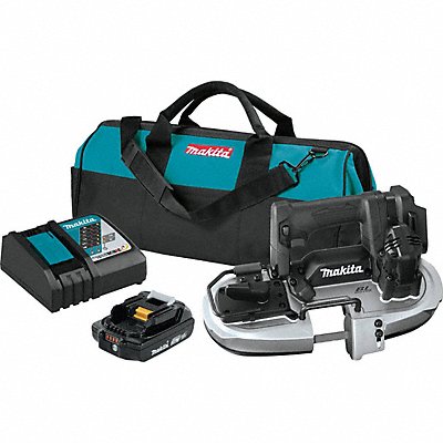 MAKITA XBP05R1B Portable Band Saw Kit 18V DC 28 3/4 in