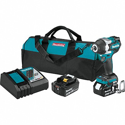 MAKITA XWT17T Impact Wrench Kit Cordless 18V DC 6 5/8