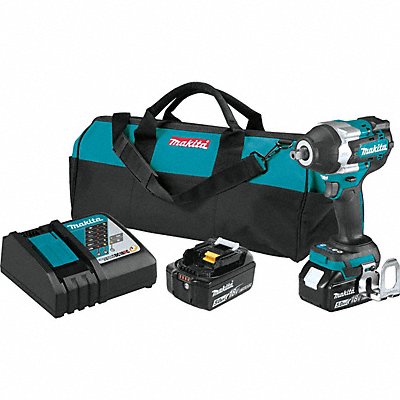 MAKITA XWT18T Impact Wrench Kit Cordless 18V DC 6 5/8