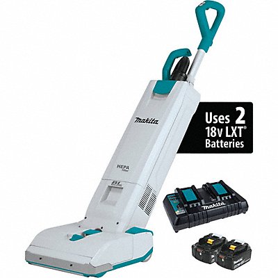 MAKITA XCV19PG Upright Vacuum 67cfm HEPA 1 1/4gal.