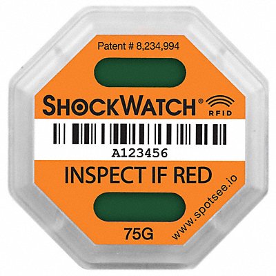 SHOCKWATCH SWRFID75G RFID Impact Tag Field-Armable 75G PK100