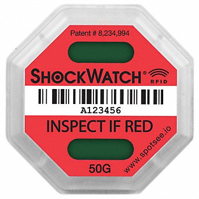 SHOCKWATCH SWRFID50G RFID Impact Tag Field-Armable 50G PK100