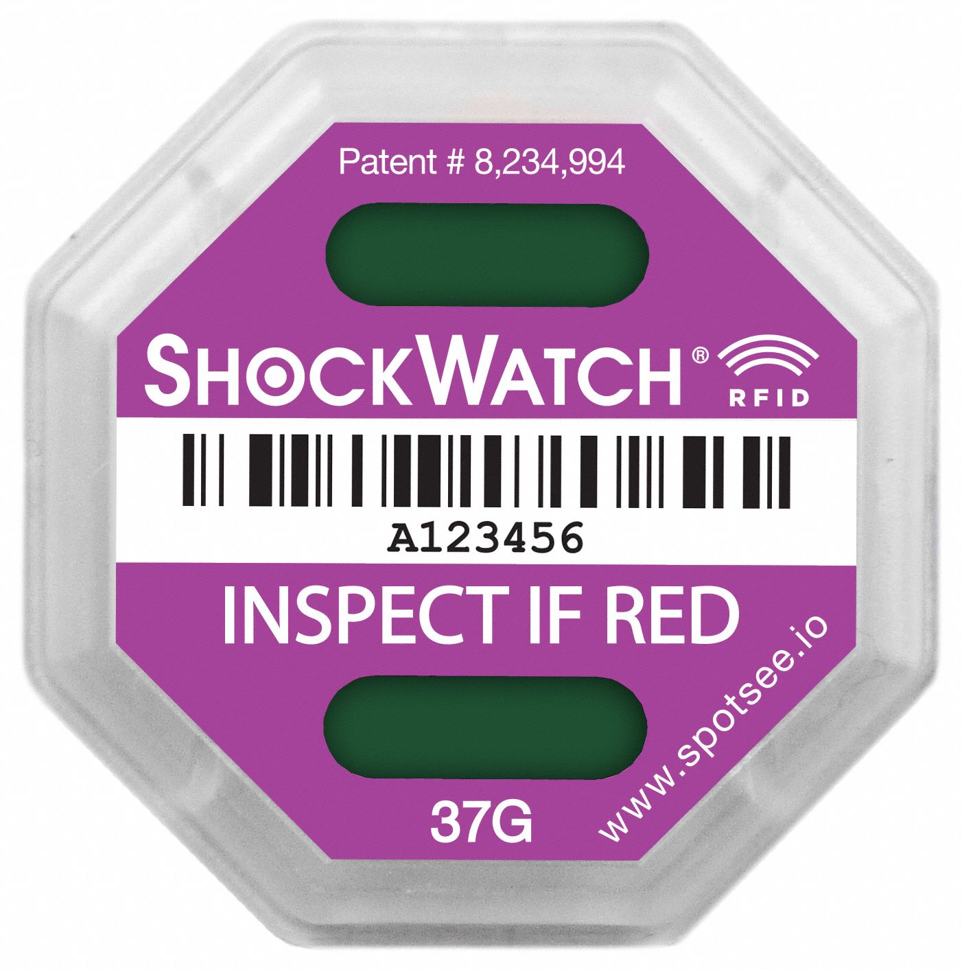 SHOCKWATCH SWRFID37G RFID Impact Tag Field-Armable 37G PK100