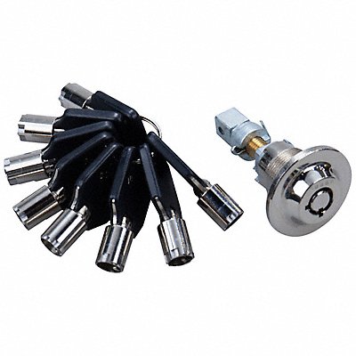 WESTWARD 61HP28 Storage Accesory Silver Zinc Alloy