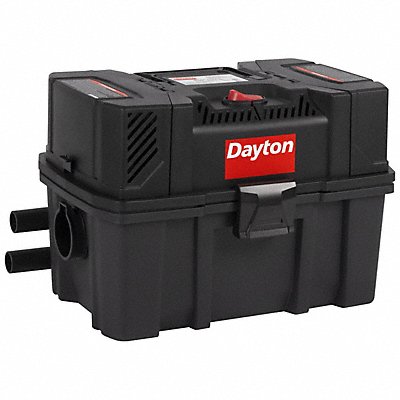 DAYTON 61HV79 Portable Wet/Dry Vacuum 4 gal 1 080 W