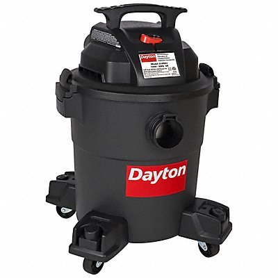 DAYTON 61HV81 Contractor Wet/Dry Vacuum 6 gal 1 080 W