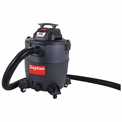 DAYTON 61HV85 Contractor Wet/Dry Vacuum 16 gal 1 200 W