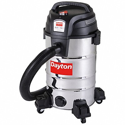 DAYTON 61HV86 Contractor Wet/Dry Vacuum 12 gal 1 200 W