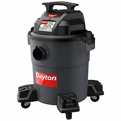 DAYTON 61HV88 Wet/Dry Vacuum 6 gal 1 200 W