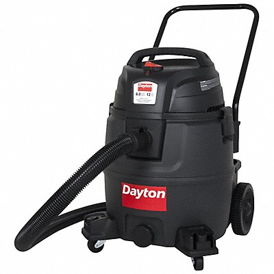 DAYTON 61HV89 Wet/Dry Vacuum 12 gal 1 200 W