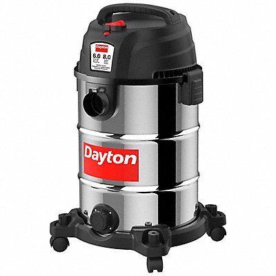 DAYTON 61HV90 Wet/Dry Vacuum 8 gal 1 200 W