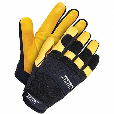 BDG 20110609SK VF Gloves Blk/Yellow S 61JY58 PR