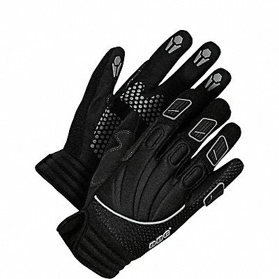 BDG 201104M Mechanics Gloves Black Slip On M