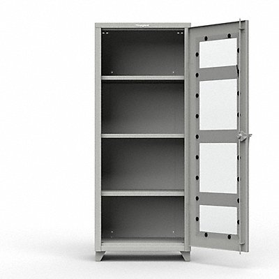 STRONG HOLD 2661LD243L Storage Cabinet 75 x30 x24 DstGry 3Shlv