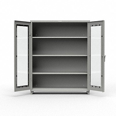 STRONG HOLD 56LD243L Storage Cabinet 75 x60 x24 DstGry 3Shlv