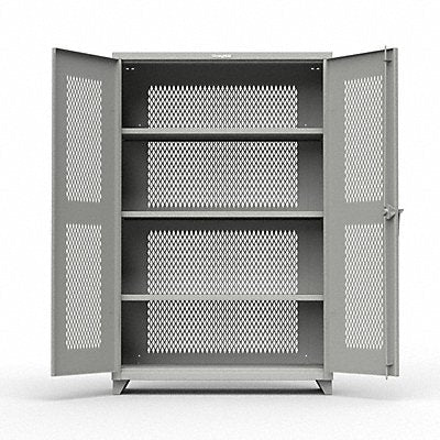 STRONG HOLD 46VBS243L Storage Cabinet 72 x48 x24 DstGry 3Shlv