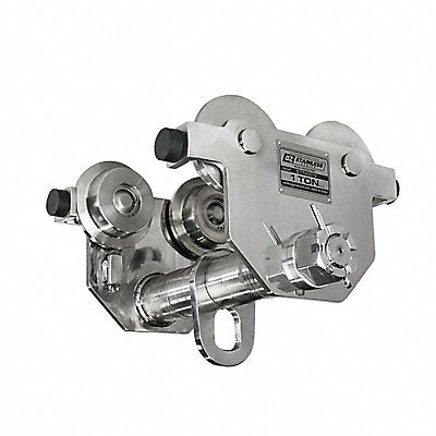 OZ LIFTING PRODUCTS OZSS1PBT Push Beam Trolley Stainless Steel