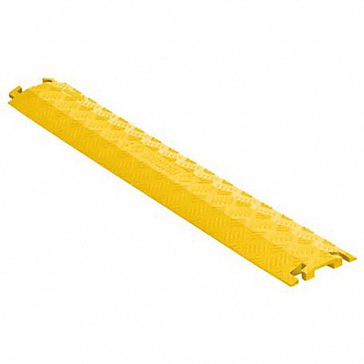 FASTLANE FL1X15Y Cable Protector 1 Channel 5-3/4 W Yellow
