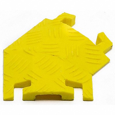 FASTLANE FL45RT1X15Y Cable Protector 1Channel 11-3/4 W Yellow