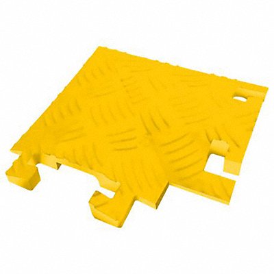 FASTLANE FL90RT1X15Y Cable Protector 1Channel 11-3/4 W Yellow