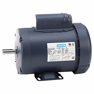 LEESON 11014200 Single Phase TEFC Motors 1 hp 3450 RPM