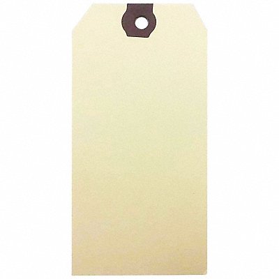 GRAINGER 61KT44 Blank Shipping Tag Paper Manila PK1000