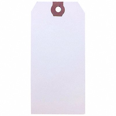 GRAINGER 61KT54 Blank Shipping Tag Paper White PK1000