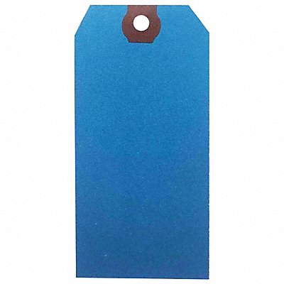 GRAINGER 61KU42 Blank Shipping Tag Paper Blue PK1000