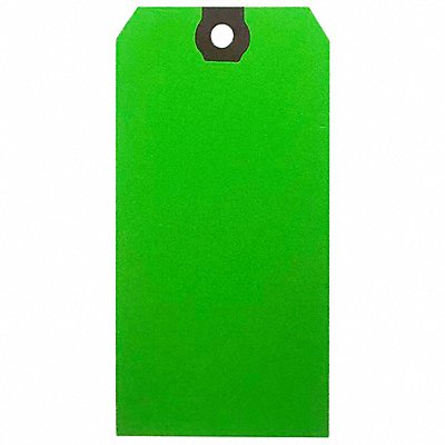 GRAINGER 61KU06 Blank Shipping Tag Paper Green PK1000