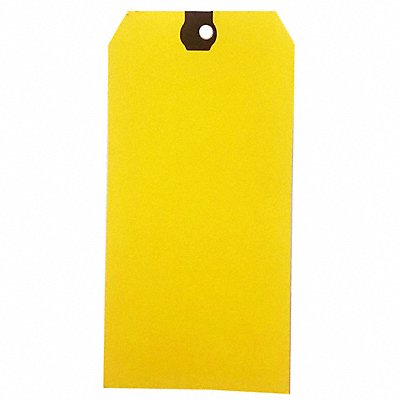 GRAINGER 61KU11 Blank Shipping Tag Paper Yellow PK1000