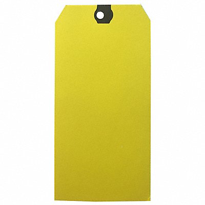 GRAINGER 61KU74 Blank Shipping Tag Paper Yellow PK1000
