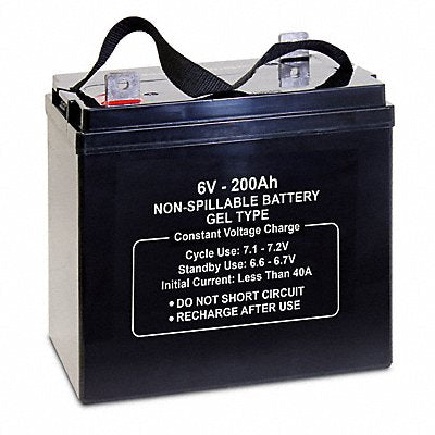 GRAINGER 47044 SLA 6V 200Ah GEL (golf cart) L5