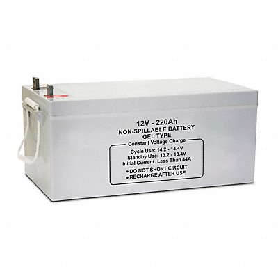 GRAINGER 47048 Sealed Lead Acid Battery 12V 250Ah GEL