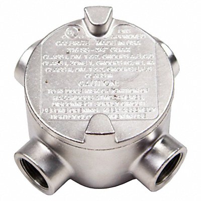 CALBRITE S61000GUAX Conduit Outlet Body SS Trd Sz 1in