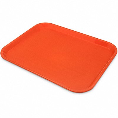 CARLISLE CT141824 Cafeteria Tray 18 in L Orange