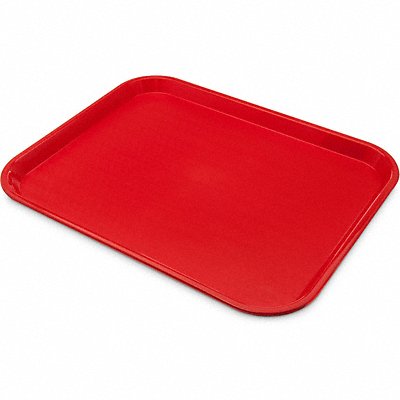 CARLISLE CT141805 Cafeteria Tray 18 in L Red