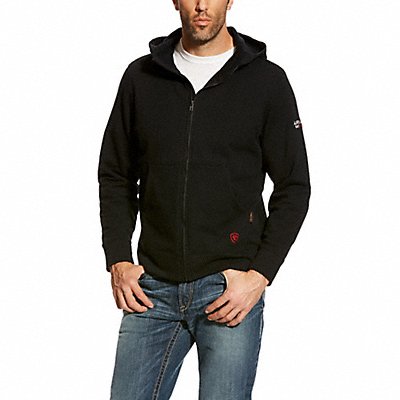 ARIAT 10023974 K4826 FR Full Zip Hoodie Men s L Black Regular