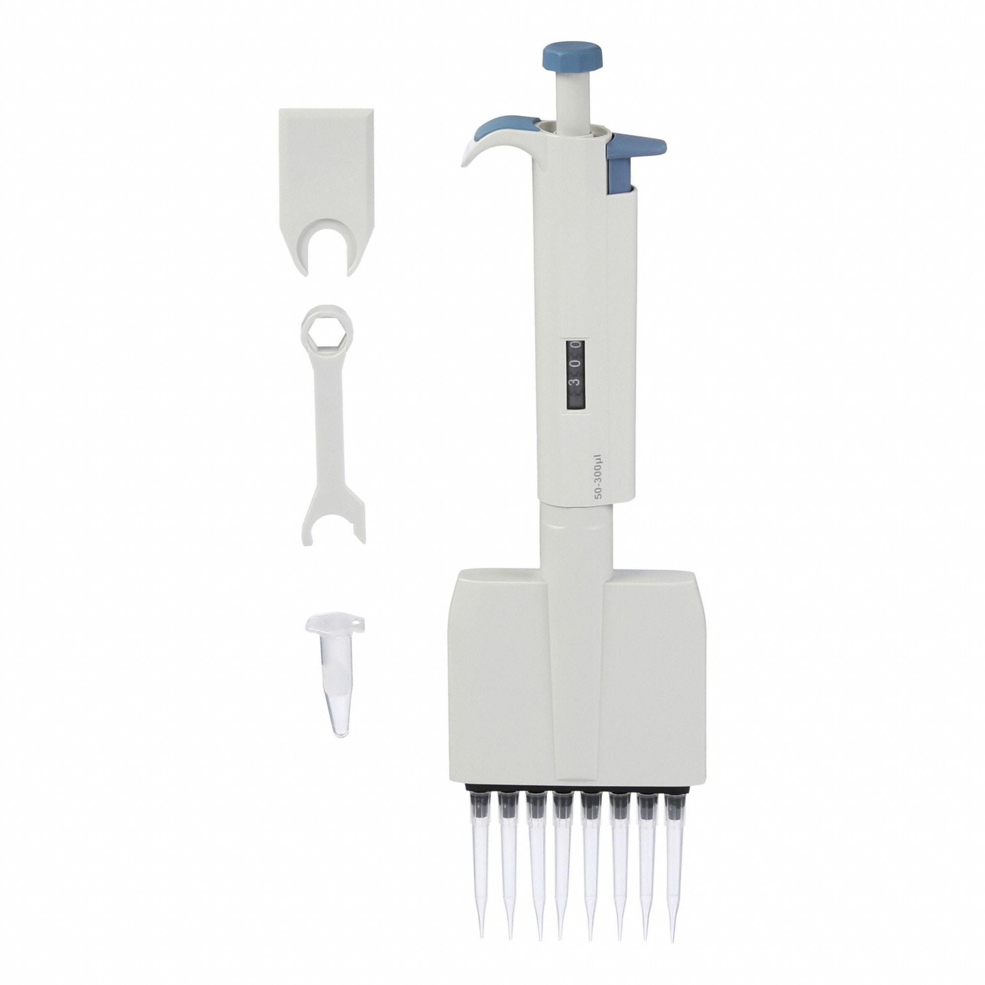 DLAB 61TA46 Pipette Eight-Channel 50-300uL ABS