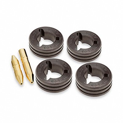 MILLER ELECTRIC 46794 MILLER 4pc MIG V-Knurl Drive Roll Kit